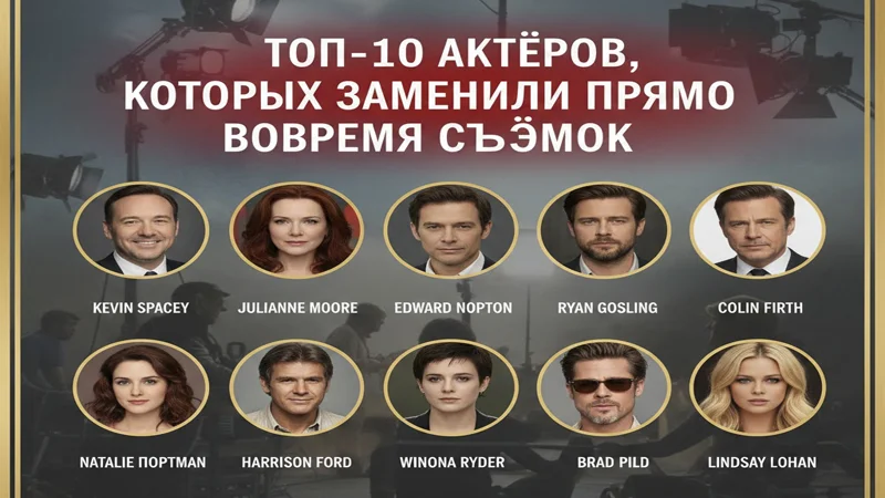 Топ-10 актёров, которых заменили прямо во время съёмок