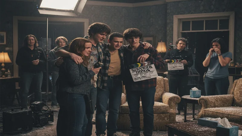 Съёмки «Stranger Things 5» закончились — актёры плакали на последнем кадре