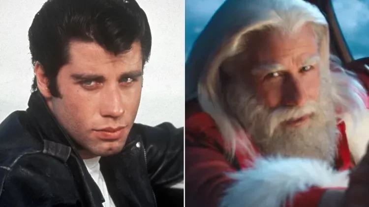 Джон Траволта воссоздаёт «Greased Lightnin’» в роли Санта-Клауса в новой рекламе Capital One