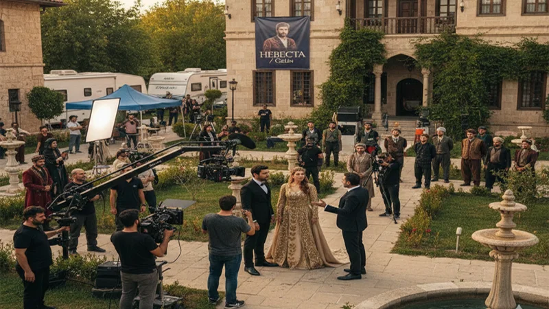 Как снимался сериал «Невеста» / Gelin